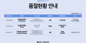 08월 24일ㅣ품절 및 입고 일정 안내
